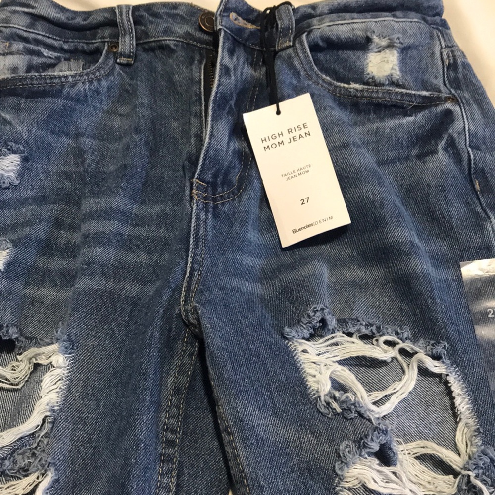 Bluenote fitted high rise denim jeans